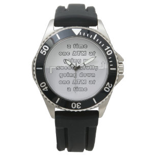 MONTRE PLONGÉE DE LA PLONGÉE, REGARDER TOUT EN BAS