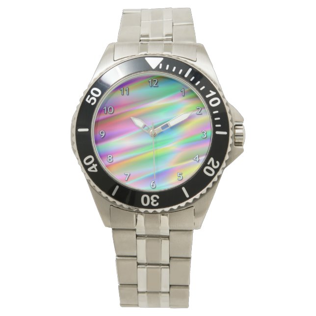 Montre Pluie arc-en-ciel (devant)