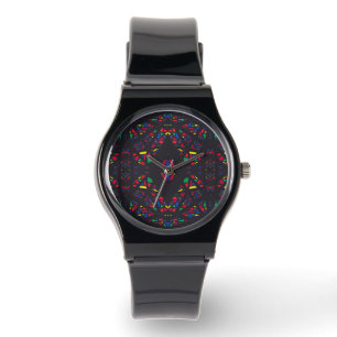 Montre Pluie spectroscopique Résumé Art Gouache