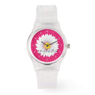 Montre Plutôt Petite Maisy Sporty Rose Silicone