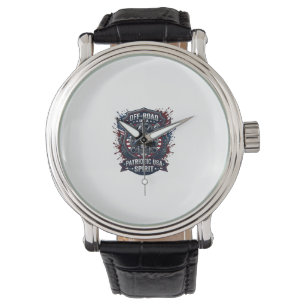 Montre Poids lourd de camion monstre de crâne tout terrai