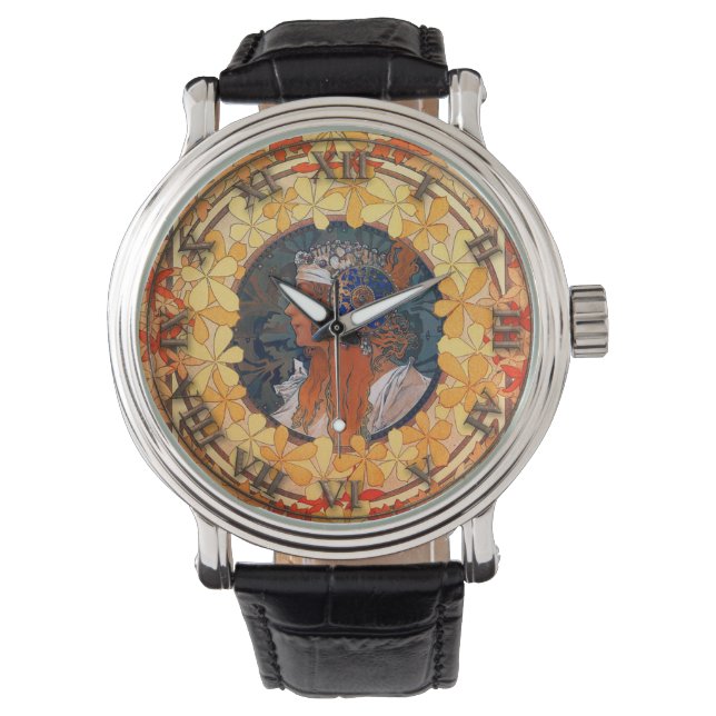Montre poignet Art Nouveau (devant)