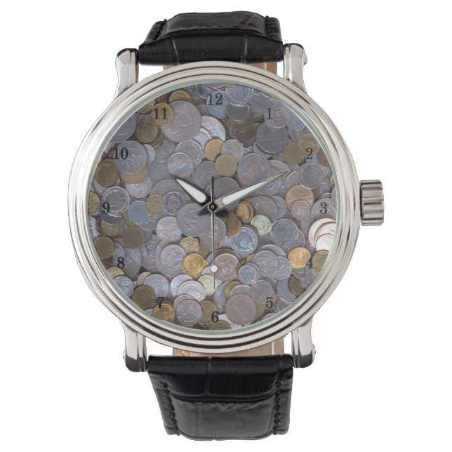 Montre poignet pleine de pièces (devant)