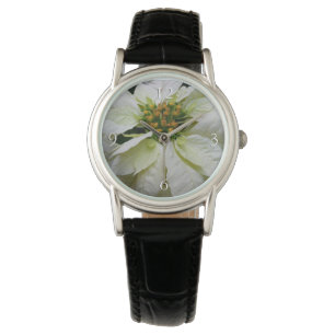 Montre Poinsettia Elegant Christmas Holiday Floral