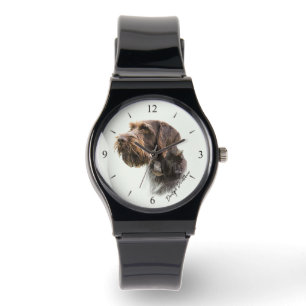 Montre Pointer à poil dur allemand