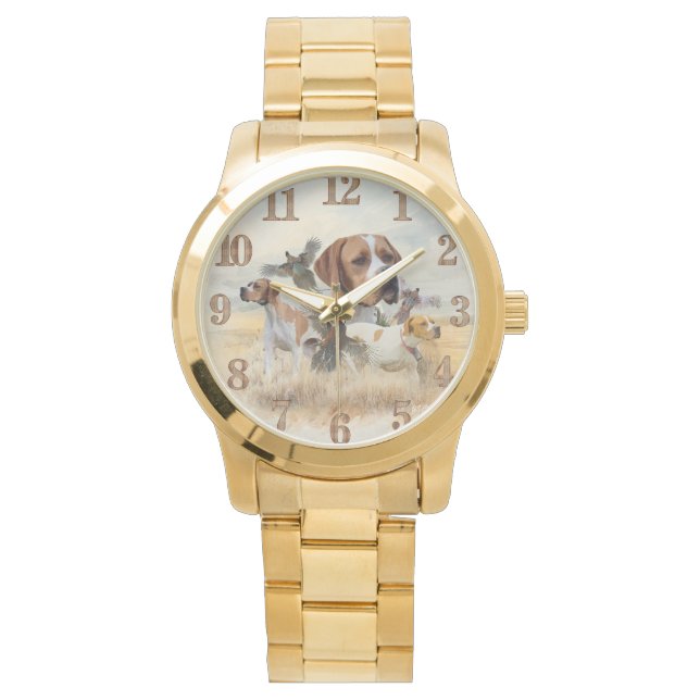 Montre Pointer Anglais  (devant)