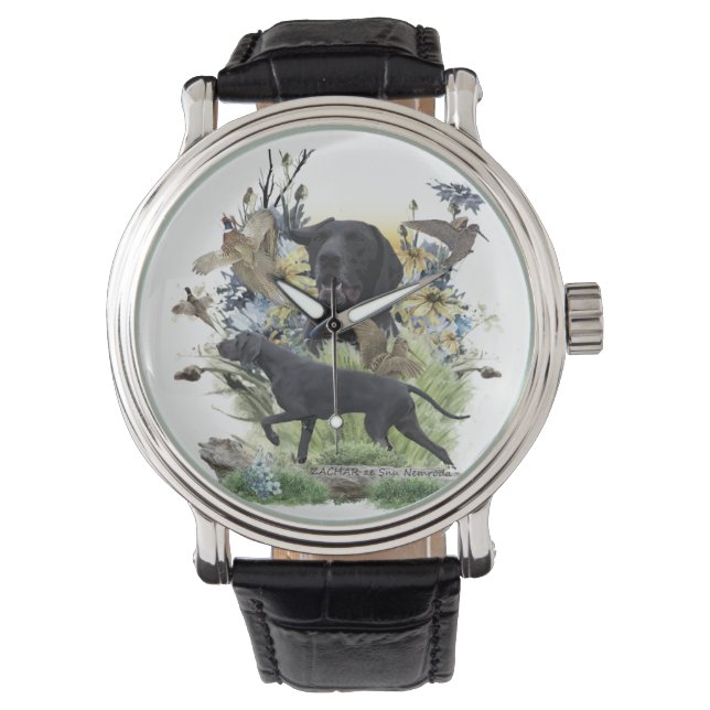 Montre Pointeur à poils courts allemand (devant)