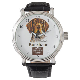 Montre Pointeur allemand à courte longueur Kurzhaar