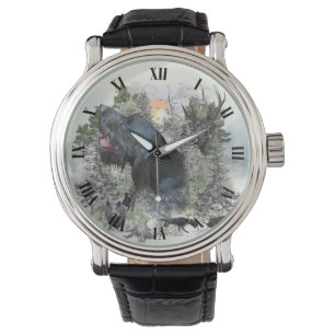 Montre Pointeurs à poils durs allemands