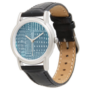 Montre Points de Sashiko