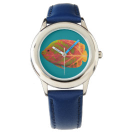 Montre Poisson tropique feuille d'Aspen 1