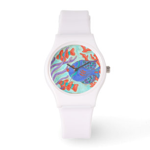 Montre Poissons Bruit-Colorés