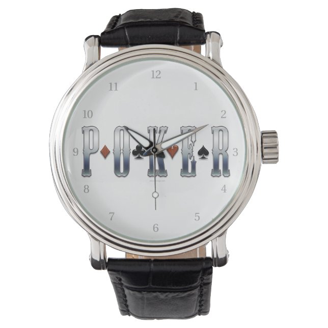 Montre Poker Wrist Watch (devant)