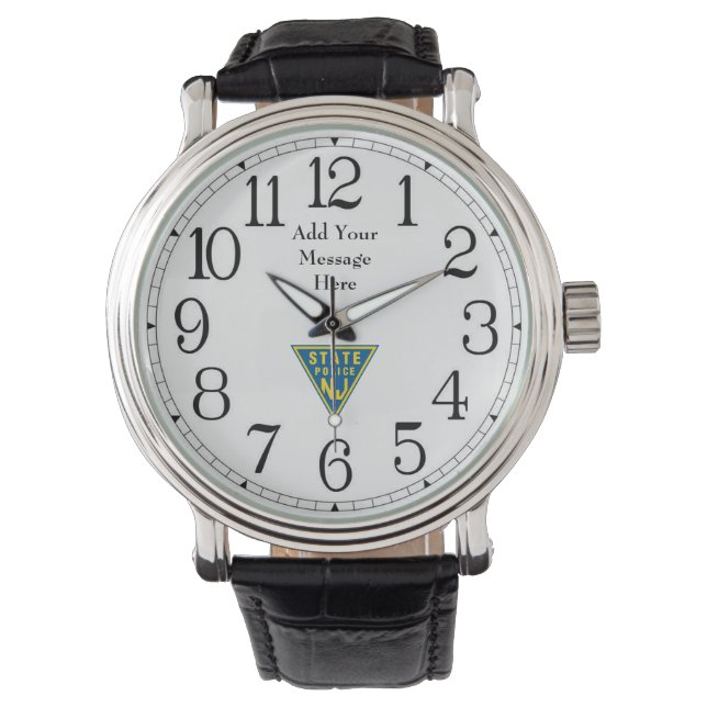 Montre Police de l'État du New Jersey (devant)