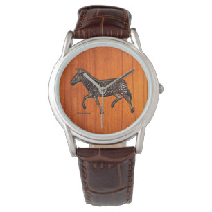 Montre Polka sculpté point Zebra