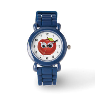 Montre Pomme, fruit rouge aux yeux de dieu - Personnalisé