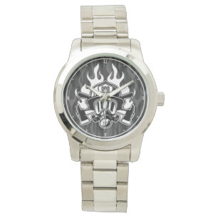 Montre Pompier Secouru sur mesure Station du service d'in