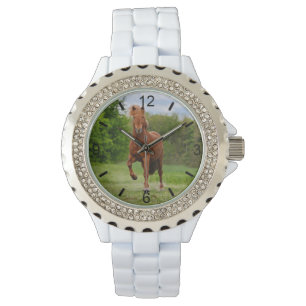 Montre Pony Tölt islandais Funny Photo Horse Lovers dial