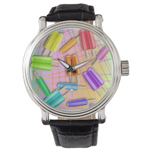 MONTRE POPSICLES D'ART DE POP