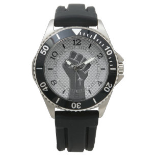 Montre Porte à molette en fibre de carbone