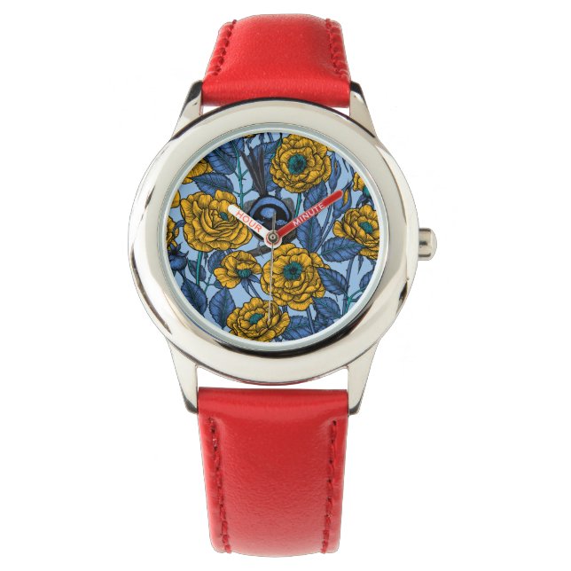 Montre Porté en rose (devant)