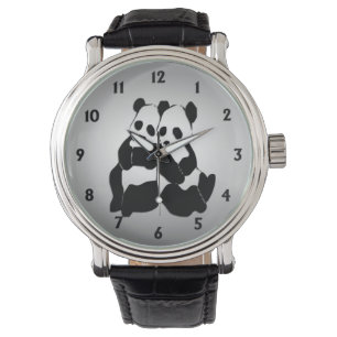 Montre Portes de panda mignonnes