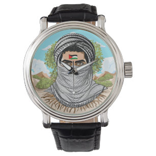Montre Portrait de la Liberté palestinienne