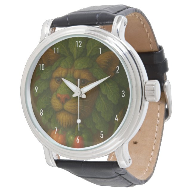 Montre Portrait de Lion Renaissance (Incliné)
