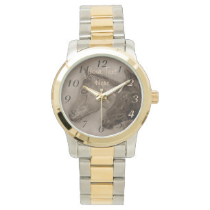 Montre Portrait de poulain de châtaigne de poulain de