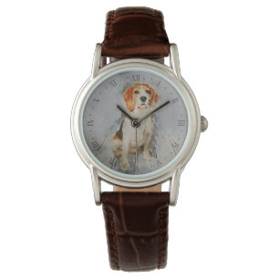 Montre Portrait mignon de beagle