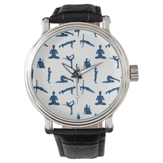 Montre Poses de yoga (devant)