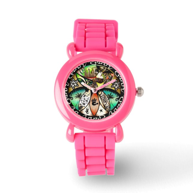 Montre Post Apocalyptique Skateboard (Recto)