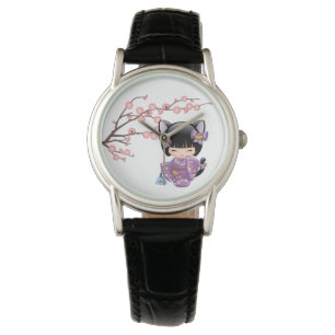 Montre Poupée de Neko Kokeshi - fille de geisha