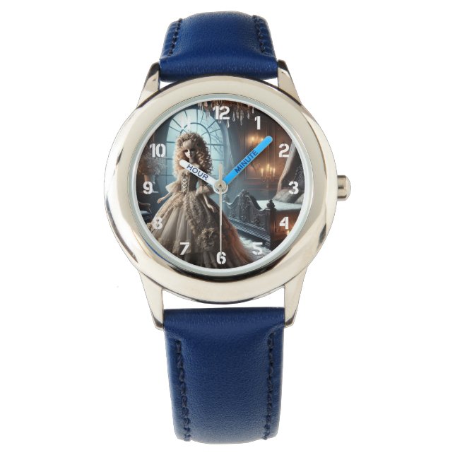 Montre Poupée gothique victorienne - Enchantée sombre (devant)
