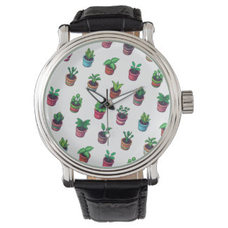 Montre pour amateur de plantes