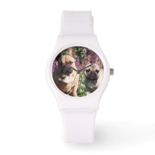 Montre pour bracelets Bulldogue français