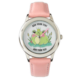 Montre pour enfant en acier inoxydable avec bracel