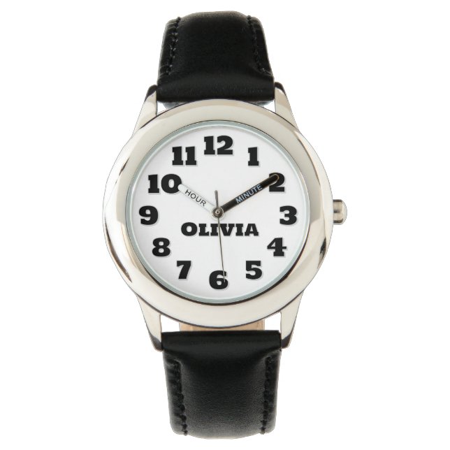 Montre pour enfants personnalisée (devant)