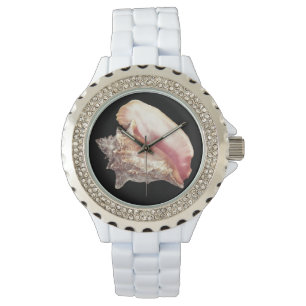 Montre pour femme Coquille de Conque Rose