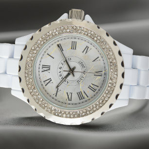 Montre pour Femme Personnalisée – Chiffres Romains
