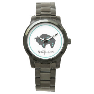 Montre pour hommes-Yellowstone Buffalo