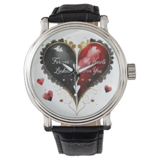 Montre Pour Toujours Lié, Mon Coeur bat Pour Vous