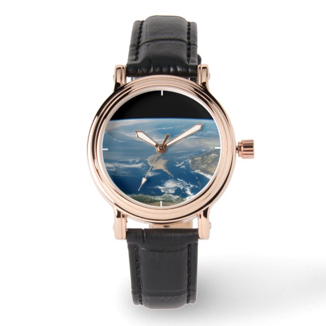 Montre Poussière Sur La Mer Méditerranée Et L'Île Chypre (Recto)