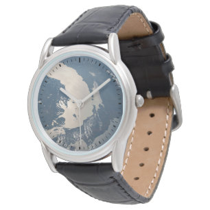 Montre Poutres Sunglint Au Bord Du Lac Michigan