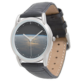 Montre Poutres Sunglint Au Large D'Un Pacifique Sud En Pa