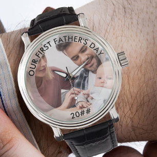 Montre Première Fête des pères Année modifiable Photo