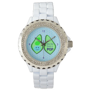 Montre Prêt pour la pop Baby Boy Pea Blue