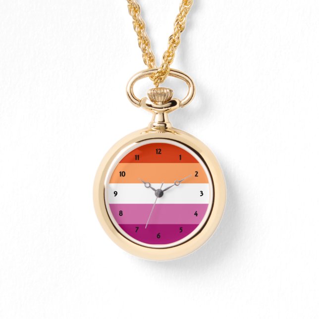 Montre Pride lesbienne (Recto)