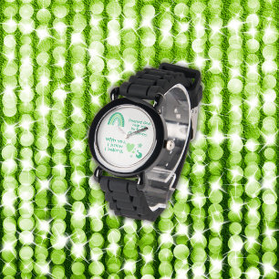Montre Prière chrétienne pour les enfants Vert  