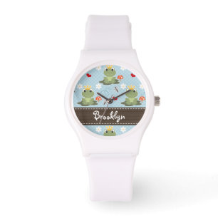 Montre Prince personnalisé de grenouille